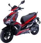 GT UNION Motorroller Striker 45, 49,5 ccm, 45 km/h, Euro 5, Luftgek&uuml;hlter Motor