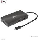 CLUB3D Dockingstation - USB-C 3.2 Gen 2 - 2 x DP Smartphone-Ladeger&auml;t