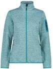 CMP Fleecejacke CMP Damen Jacke Knitted Melange Fleece Jacket 3H14746