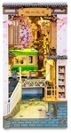 Robotime Buchst&uuml;tze Sakura Densya Diorama Rolife Book Nook