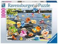 Ravensburger Puzzle Gelini Seepicknick 1000 Teile Puzzle, 1000 Puzzleteile,...