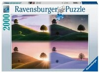 Ravensburger Puzzle Ravensburger Puzzle 17443 - Stimmungsvolle B&auml;ume und Berge