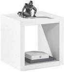 Raumteilerregal STYLE, Wei&szlig;, B 41 x H 41 x T 38 cm, 1 offenes Fach