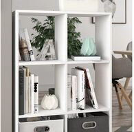 Vicco Raumteiler Karree, Wei&szlig;, 72 x 107.8 cm, 1-tlg.