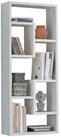 Wohnling Wandregal WL5.334 Wei&szlig; H&auml;ngeregal 36x90x13,5cm Holz Wandboard Dekoregal
