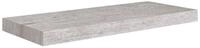 vidaXL Wandregal, Schweberegal Betongrau 60x23,5x3,8 cm MDF
