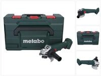 metabo Winkelschleifer W 18 L 9-125 Akku Winkelschleifer 18 V 125 mm + metaBOX