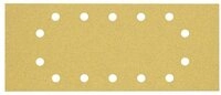 BOSCH Schleifpapier Schleifpapier mit 14 L&ouml;chern f&uuml;r Schwingschleifer, 115 x