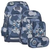 Beckmann Schulrucksack Active Air (6tlg., inkl. Sportrucksack, Federmappe,