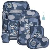Beckmann Schulranzen Classic (6tlg., inkl. Sportrucksack, Federm&auml;ppchen,