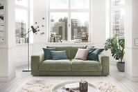 KAWOLA Sofa MADELINE, Couch 2-Sitzer oder 3-Sitzer Cord verschiedene Farben