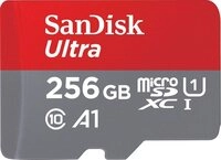 Sandisk Ultra microSDXC Speicherkarte (256 GB, Class 10)