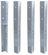 Wickey Bodenanker SolidLock 4 Stk. Winkelanker f&uuml;r Garantie auf Wickey Spielger&auml;te,