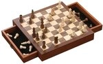 Philos Spiel, Schachspiel - Schachkassette - standard - Breite ca. 31 cm