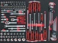 KS Tools Steckschl&uuml;ssel KS Tools 711.0118 1/4 + 3/8&ldquo; SCS...