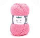 Gr&uuml;ndl Gr&uuml;ndl Wolle Big Lisa Premium 250 g rosa H&auml;kelwolle