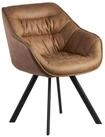 Wohnling Esszimmerstuhl Wildlederoptik Beige K&uuml;chenstuhl Schalenstuhl Stuhl