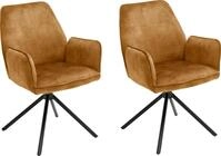 MCA furniture Esszimmerstuhl schwarz