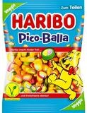 HARIBO S&uuml;&szlig;igkeit, Haribo Pico Balla Fruchtgummi St&uuml;cke mit Konfektf&uuml;llung Veggie