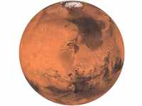 Komar Vliestapete Mars, 125x125 cm (Breite x Höhe), rund und selbstklebend