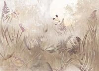 Komar Vliestapete Digitaldruck Vlies - Dragonfly Pond - Gr&ouml;&szlig;e 350 x 250 cm, glatt,