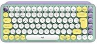 Logitech POP Keys Kabellose mechanische Tastatur-personalisierbaren Emoji-Taste
