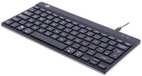 R-GO Tools Tastatur, QWERTY (UK),kabelgebunden RGOCOUKWDBL Tastatur