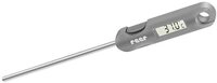 Reer Badethermometer Digitales Flaschenthermometer "FoodTemp" 22x2x1,5 cm grau,