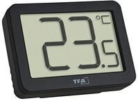 TFA Dostmann Raumthermometer digitales Thermometer TFA 30.1065 zur