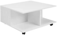 Wohnling Couchtisch WL6.066 70x70 cm Wei&szlig; Wohnzimmertisch Sofatisch Tisch mit