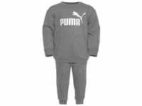 Puma Essentials Minicats Crew Neck Babies' Jogger Suit medium gray heather