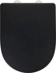 WENKO WC-Sitz Exclusive Nr. 3, schwarz, aus antibakteriellem Duroplast