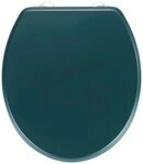 WENKO WC-Sitz Prima, matt, aus MDF, feuchtigkeitsresistent, Edelstahlbefestigung