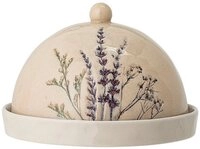 Bloomingville Butterdose Bloomingville Bea Butterdose rund 15x10 cm Natur...
