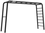 Berg Kletterger&uuml;st PlayBase L Black Schaukelgestell mit Reckstange & Leiter