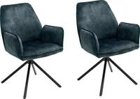 MCA furniture Esszimmerstuhl Ottawa mit Armlehne (Set, 2 St), Vintage...