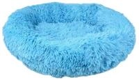 Flamingo Tierbett Hundebett Krems rund blau