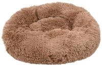 Flamingo Tierbett Hundebett Krems rund mokka