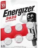 Energizer Energizer Knopfzelle CR2032 3 V 6 St. 240 mAh Lithium CR2032 Knopfzelle