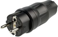 PC Electric PC Electric 05721-ss Schutzkontaktstecker Kunststoff 250 V Schwarz...