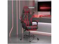 vidaXL Gaming-Stuhl mit Fußstütze Kunstleder (3143830-3143841)...