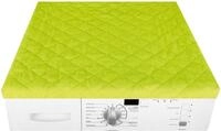 Bestlivings Waschmaschinenbezug 60x60cm aus Baumwolle/Polyester, mit Gummizug,