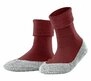 FALKE Cosyshoe (weiche Merinowolle) hennarot Damen Hausschuh
