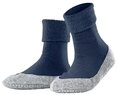 FALKE Cosyshoe (weiche Merinowolle) blau Damen Hausschuh