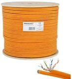 PremiumX 100m CAT 7 Netzwerkkabel Duplex LAN Kabel Ethernet Datenkabel Computer-Kabel