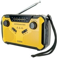 Schwaiger Schwaiger Outdoorradio UKW, AM, FM Handkurbel, Solarpanel, spritzwa...