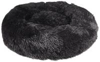 Flamingo Tierbett Hundebett Krems rund schwarz