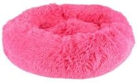 Flamingo Tierbett Hundebett Krems rund pink