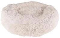 Flamingo Tierbett Hundebett Krems rund wei&szlig;