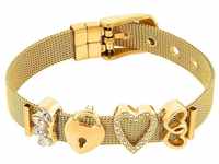 Heideman Armband Milanaise goldfarben (Armband, inkl. Geschenkverpackung), mit